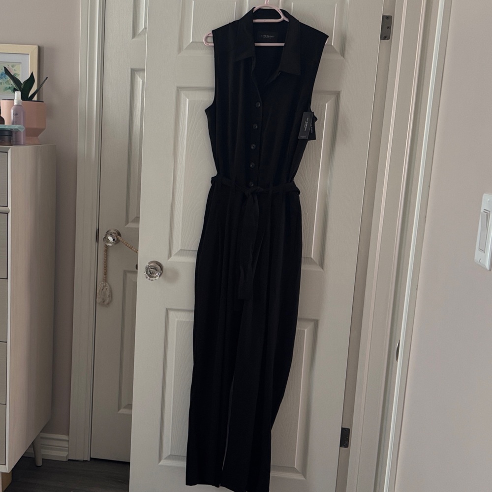 Liverpool Elegant Black Jumpsuit
